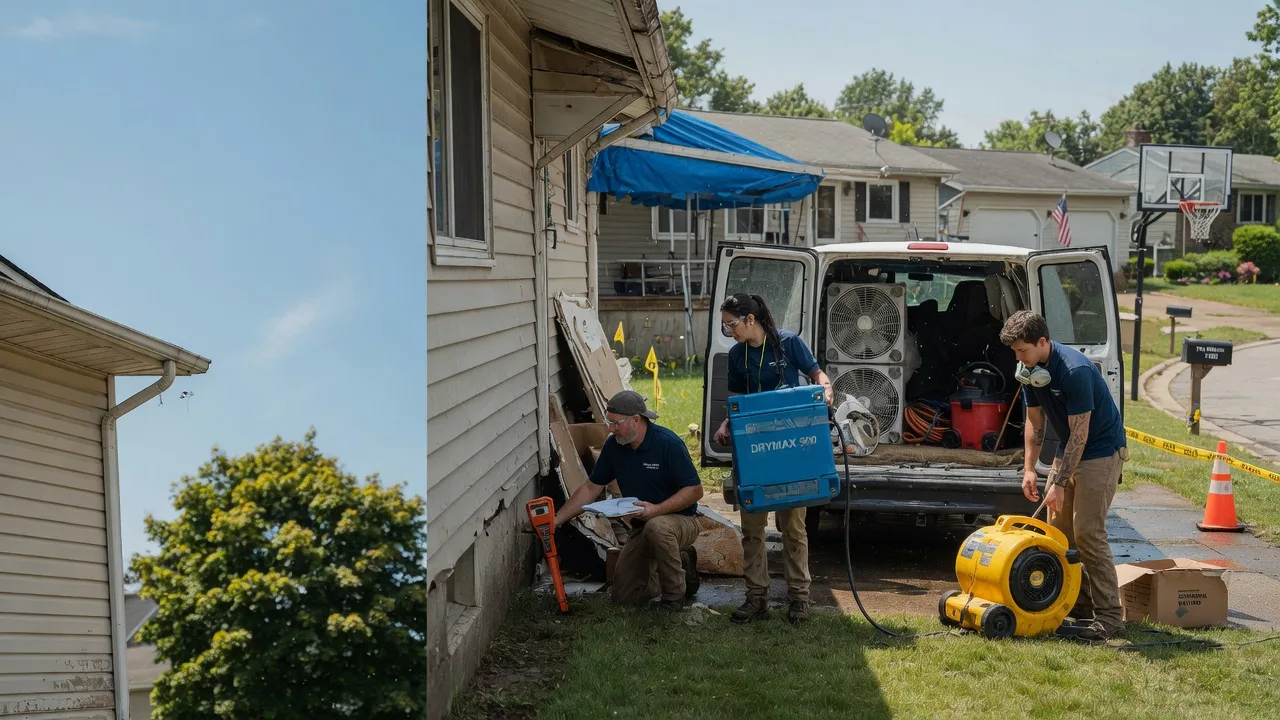 Ceiling Leak Cleanup in Perry, IL near me